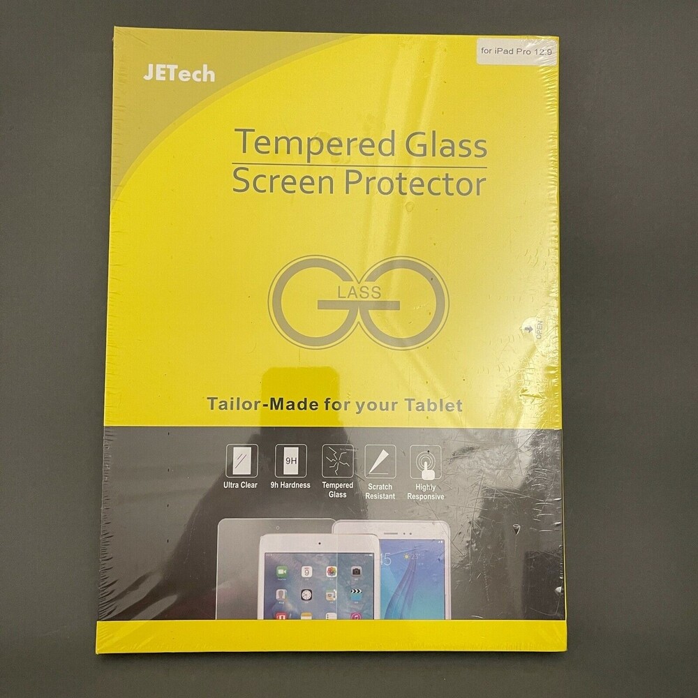 JETech Tempered Glass Screen Protector for Ipad Pro 12.9‎ - NEW